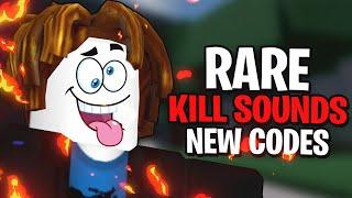 RARE CUSTOM KILL SOUND IDS | ROBLOX Strongest Battlegrounds Custom kill sound ids
