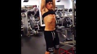 Natural teen physique athlete - Miami - 18 years old - Teen bodybuilder