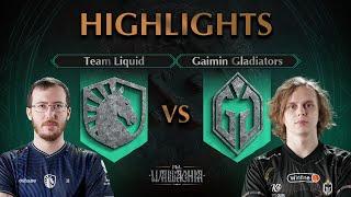 MATCH OF THE DAY! Gaimin Gladiators vs Team Liquid - HIGHLIGHTS - PGL Wallachia S1 l DOTA2