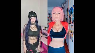 Sakura vs Hinata Cosplay Sexy #cosplay #sakura #hinata #naruto