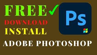 How to Download & Install Adobe Photoshop Free!! on Windows Pc or Laptop [Kannada]