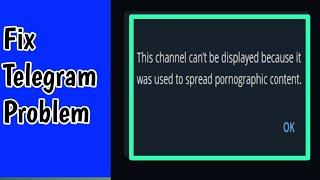 How to Fix “This channel can't be displayed” on Telegram | Telegram This Channel can not be display