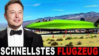 Elon Musks schnellster Hyperschall-Jet der Lichtgeschwindigkeit erreicht, widerspricht jeder Physik!