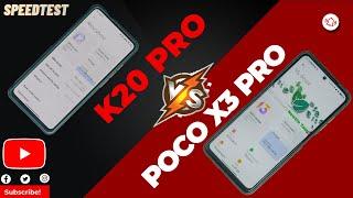 POCO X3 PRO vs K20 PRO | MIUI 13 vs MIUI 12.5 Stable | Snapdragon 855 vs 860 | Ultimate Speedtest