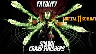 SPAWN Crazy Finishers/Signature Moves Mortal Kombat 11.