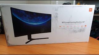 Unboxing / Review: Xiaomi Mi Curved 34" 144Hz WQHD 21:9 FreeSync Gaming Monitor