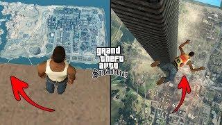 Jumping Off The Tallest Tower in GTA San Andreas (Crazy Jump)