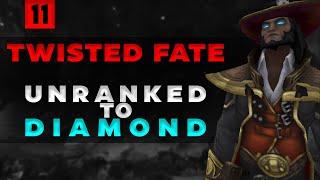 Twisted Fate | Unranked to Diamond #11 | Season 14 - League of Legends