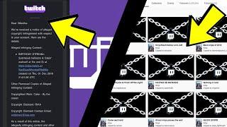 THE COPY STRIKE PURGE OF TWITCH STREAMERS (DMCA Twitch Copyright Strikes)