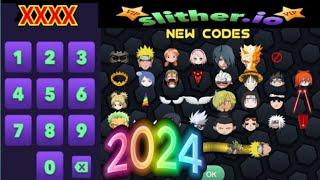 All New Codes of Slither.io 2024/