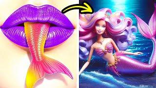 From Dirty Barbie to Stunning Mermaid! ‍️ Ultimate Makeover