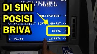 cara transfer briva lewat atm bri, pembayaran briva di atm, tutorial bank