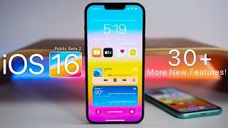 iOS 16 Public Beta 2 - 30+ More New Features