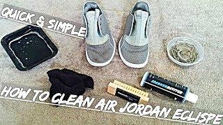 How To Clean Air Jordan Eclipse Quick & Simple | Sneaker Reviver