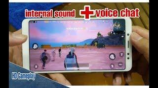 How to record internal sound of pubg mobile and voice chat