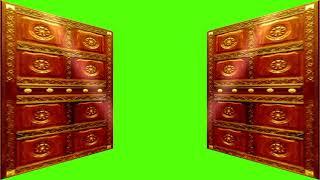 Door Open Close | Green Screen | All in One