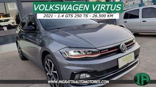 VOLKSWAGEN VIRTUS 1.4 GTS 250 TSI - 2021 - 26.500KM -