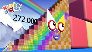 Numberblocks Full Episodes Step Squad 272 vs 272 MILLION BIGGEST - Learn to Count Big Numbers!