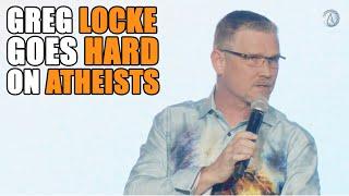 Pastor Greg Locke comes at evolution and atheists in his latest sermon