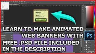 PHOTOSHOP TUTORIALS : Animated Web Banner Design With Photoshop