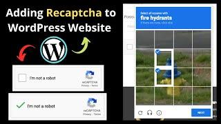 Adding I am not a Robot Google Recaptcha in WordPress Website - Simple & Easy