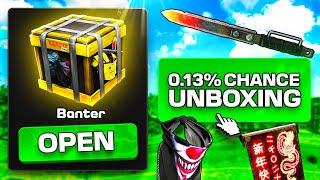 LESS than 1% CHANCE to UNBOX this Rust Skin on Bandit Camp - Rust Gambling