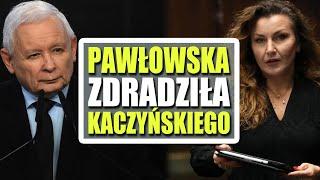 Kaczyński zdradzony przez Monikę Pawłowską!