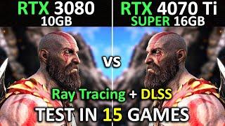 RTX 3080 vs RTX 4070 Ti SUPER | Test in 15 Games | 1440p & 4K/2160p | Worth Upgrading?  | 2024