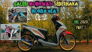 Galeri Modifikasi sederhana HONDA beat (2020) part 1 HBI