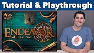 Endeavor: Age of Sail Tutorial & Playthrough - JonGetsGames