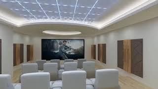 home theater 3D model guid video