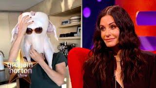 Courteney Cox Recreated The Infamous Friends Turkey Scene WITH A REAL TURKEY | Graham Norton Show