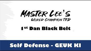 Grap self defense (GEUK KI) - 1st Dan Black Belt