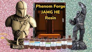 Phenom Forge Resin Printer | JAMG HE Resin | Wicked Art Patreon Models #3dhp