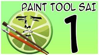 Paint Tool SAI Tutorial 1- Basics 'N Stuff