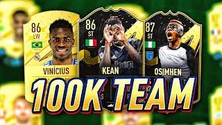 BEST POSSIBLE 100K FUT CHAMPS TEAM (100K SQUAD BUILDER) - FIFA 23 ULTIMATE TEAM