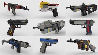 Toy lego guns that work 2022 DimDart collection