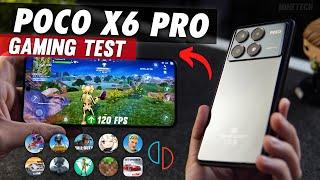 POCO X6 PRO - Pruebas en Juegos HASTA 120FPS (Gaming Test)