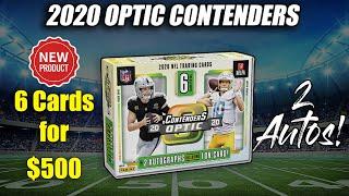 2020 Optic Contenders - 6 Cards, 2 Autographs (1 On Card Auto!) for $500!!