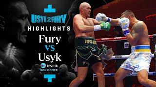 UNDISPUTED CHAMPION   Tyson Fury vs Oleksandr Usyk First Fight Highlights ‍ #UsykFury2