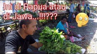 Belanja Sayuran di Pasar Tradisional Papua, Tapi kok?! (trip Manokwari, Part2) (Papua vlig051)