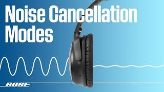 Bose QuietComfort 35 II – Noise Cancellation Modes