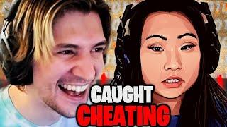 Idiot Streamers Who Got Caught Cheating Live | xQc Reacts to SunnyV2