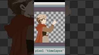 When you forget to do a time lapse but you used multiple layers... #pixelart