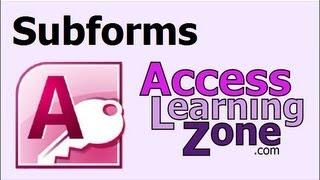 Microsoft Access Form with a SubForm Tutorial