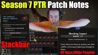 Season 7 PTR Patch Notes | Shocking Impact Sorc OP?