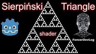 Godot 4: Sierpiński Triangle (shader tutorial)