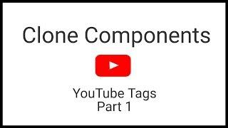 React Clone Components - YouTube Tags Part 1