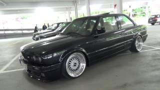 BMW 3Series E30 Coupe Black Shadowline BBS Wheels @ Turboday 3.0