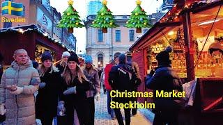 Sweden, Stockholm City: Traditional Christmas Market: Stortorget, Gamlastan